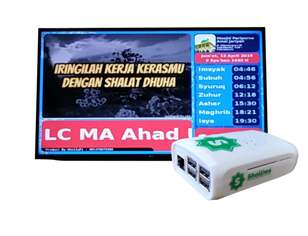 TV LED dan Perangkat Sholliwa